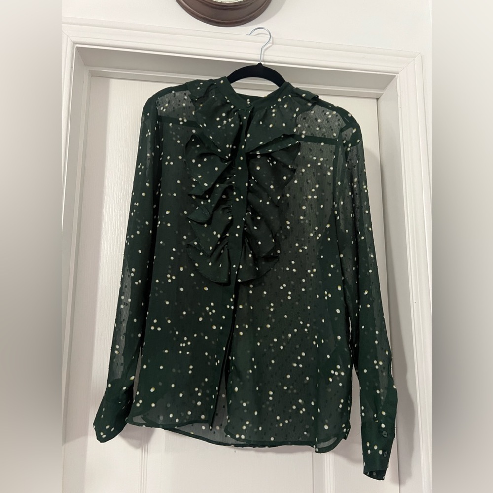 H&M sheer blouse
